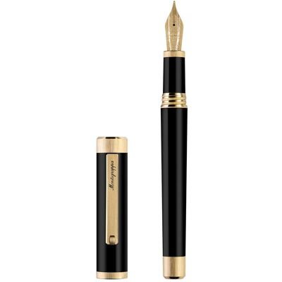Montegrappa, Stylo, Stylo plume Iszei24y mg, or jaune zéro, plume F 14k (1x) Montegrappa, Stylo, Stylo plume Iszei24y mg, or jaune zéro, plume F 14k (1x)