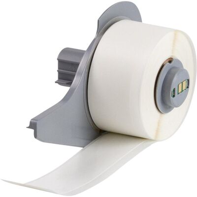 Brady, Rouleau d’étiquettes, M7C-1000-498, Tissu vinyle, blanc, mat, 25.40 mm x 9.14 m, repositionnable, continu (25.40 mm) Brady, Rouleau d’étiquettes, M7C-1000-498, Tissu vinyle, blanc, mat, 25.40 mm x 9.14 m, repositionnable, continu (25.40 mm)