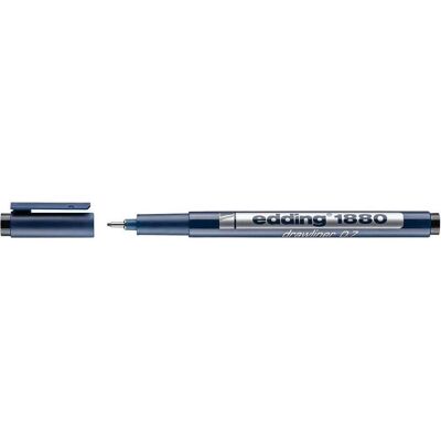 Edding, Stylo, 1880 Stylo fin de précision 0.7mm Noir Edding, Stylo, 1880 Stylo fin de précision 0.7mm Noir