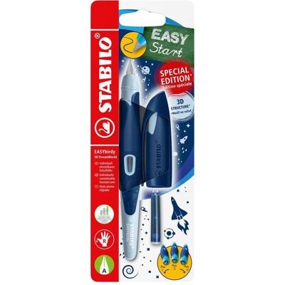 Magni, Stylo, STABILO Schulfüller EASYbirdy 3D DreamWorld A RH blau Blister (1x) Magni, Stylo, STABILO Schulfüller EASYbirdy 3D DreamWorld A RH blau Blister (1x)