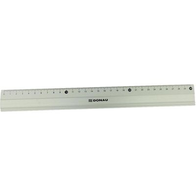 Donau, Règle, Règle aluminium 30 cm argent (30 cm, Aluminium) Donau, Règle, Règle aluminium 30 cm argent (30 cm, Aluminium)