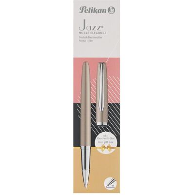 Pelikan Stylo, Roller Jazz Noble Elegance R36, 1 ST dans un étui cadeau, Taupe (1x) Pelikan Stylo, Roller Jazz Noble Elegance R36, 1 ST dans un étui cadeau, Taupe (1x)