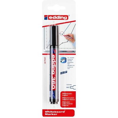 Edding, Marqueur, Marqueur pour tableau blanc Blister noir 793242 (1x) Edding, Marqueur, Marqueur pour tableau blanc Blister noir 793242 (1x)