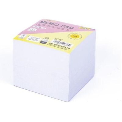 Folia, Notes adhésives, WHITE Notizzettel lose weiss 9,0 x 9,0 cm, 700 Blatt, 1 St. (90 x 90 mm) Folia, Notes adhésives, WHITE Notizzettel lose weiss 9,0 x 9,0 cm, 700 Blatt, 1 St. (90 x 90 mm)