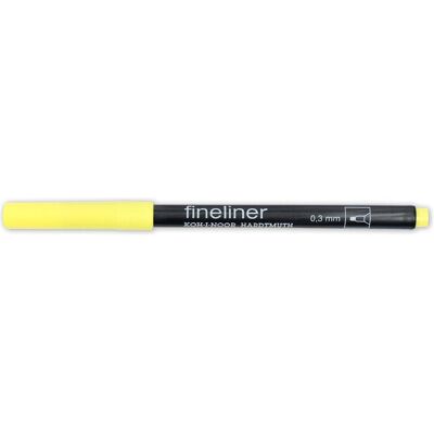 Koh-i-Noor, Stylo, Fineliner - Feinschreiber, Rundspitze - 0,3 mm Strichst rke / 01 - Yellow Koh-i-Noor, Stylo, Fineliner - Feinschreiber, Rundspitze - 0,3 mm Strichst rke / 01 - Yellow