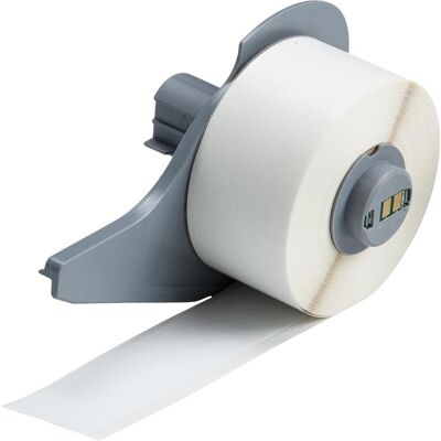 Brady, Rouleau d’étiquettes, M71C-1000-581, Ruban vinyle, blanc, brillant, 25.40 mm x 15.24 m, amovible, continu (25.40 mm) Brady, Rouleau d’étiquettes, M71C-1000-581, Ruban vinyle, blanc, brillant, 25.40 mm x 15.24 m, amovible, continu (25.40 mm)
