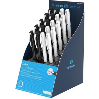 Schneider, Stylo, Présentoir Ceod Classic (20x) Schneider, Stylo, Présentoir Ceod Classic (20x)