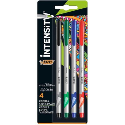Bic, Stylo, Intensity Fineliners Medium, 12pcs. (4x) Bic, Stylo, Intensity Fineliners Medium, 12pcs. (4x)