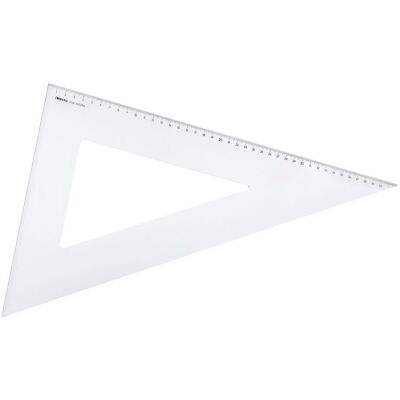 Aristo, Règle, Triangle plastique 60 (48.50 cm, Matières plastiques) Aristo, Règle, Triangle plastique 60 (48.50 cm, Matières plastiques)