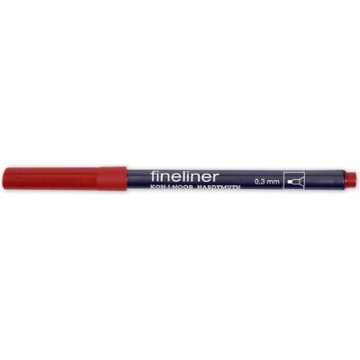 Koh-i-Noor, Stylo, Fineliner - Feinschreiber, Rundspitze - 0,3 mm Strichst rke / 17 - Orange Brown Koh-i-Noor, Stylo, Fineliner - Feinschreiber, Rundspitze - 0,3 mm Strichst rke / 17 - Orange Brown