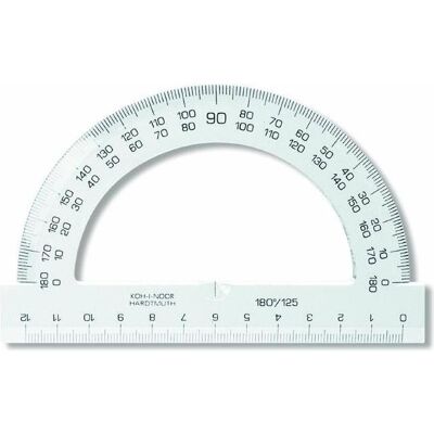 Koh-i-Noor, Règle, Winkelmesser 12 cm 746238 (12.50 cm) Koh-i-Noor, Règle, Winkelmesser 12 cm 746238 (12.50 cm)