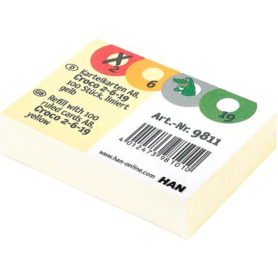 Han, Fiche, Croco (A8, 120 g/m²) Han, Fiche, Croco (A8, 120 g/m²)