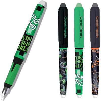 Magni, Stylo, CoolPack Füller Grip M Boys 3fach sortiert (1x) Magni, Stylo, CoolPack Füller Grip M Boys 3fach sortiert (1x)
