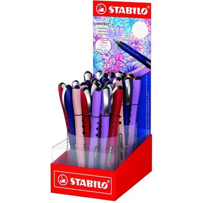 Stabilo, Stylo, Worker+ 0,5mm, 30er Display Wf Stabilo, Stylo, Worker+ 0,5mm, 30er Display Wf