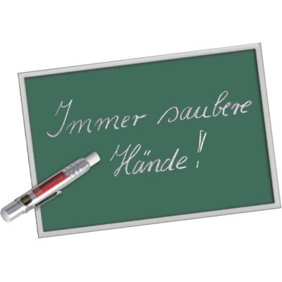 Brunnen, Présentation : accessoires, Porte-craie blanc 1 pc Brunnen, Présentation : accessoires, Porte-craie blanc 1 pc