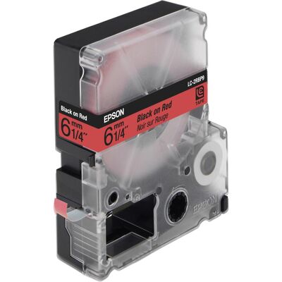 Epson Ruban d'étiquetage, LC-2RBP9 Ruban pastel (0.60 cm, Rouge) Epson Ruban d'étiquetage, LC-2RBP9 Ruban pastel (0.60 cm, Rouge)
