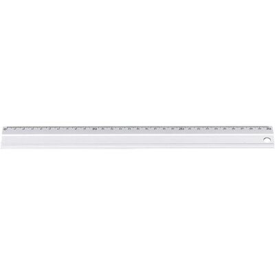 Alco, Règle, Règle en aluminium, 30 cm de long (30 cm, Aluminium) Alco, Règle, Règle en aluminium, 30 cm de long (30 cm, Aluminium)