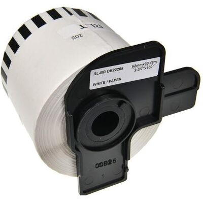 Neutral, Rouleau d’étiquettes, Ptouch Ql550 étiquettes Blanches (62 mm) Neutral, Rouleau d’étiquettes, Ptouch Ql550 étiquettes Blanches (62 mm)