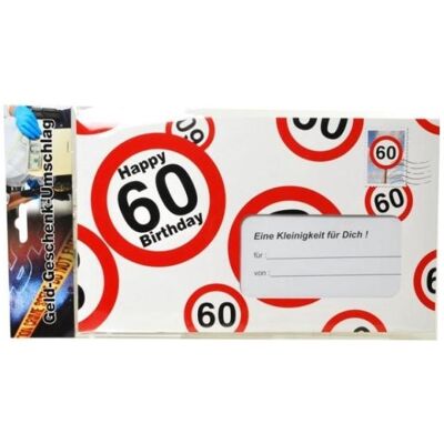 Magni, Fiche, Enveloppe cadeau d'argent "60 Magni, Fiche, Enveloppe cadeau d'argent "60