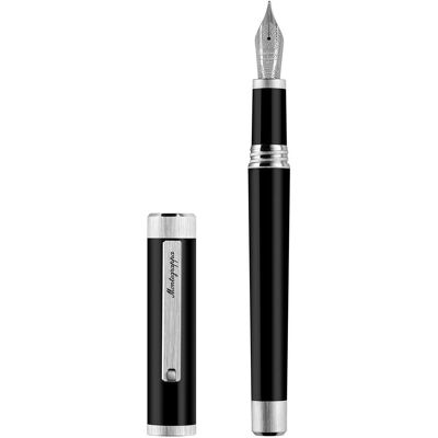 Montegrappa, Stylo, Iszei24p mg Stylo Plume, Zero Palladium, Plume F 14k Montegrappa, Stylo, Iszei24p mg Stylo Plume, Zero Palladium, Plume F 14k