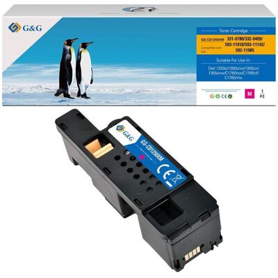 G&G, Toner, Toner kompatibel mit Dell 593-11142/ 4DV2W Magenta G&G, Toner, Toner kompatibel mit Dell 593-11142/ 4DV2W Magenta