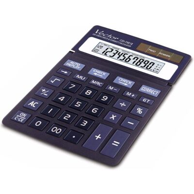 Casio Calculatrice, Calculatrice VECTOR KAV CD-1181II (Fonctionnement sur piles) Casio Calculatrice, Calculatrice VECTOR KAV CD-1181II (Fonctionnement sur piles)