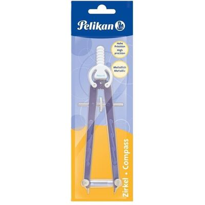 Pelikan Blister Cyrkiel (272967), Compas, Bleu, Blanc Pelikan Blister Cyrkiel (272967), Compas, Bleu, Blanc