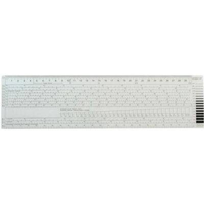 Standardgraph, Règle, Typomètre de 30 cm de long (30 cm, Matières plastiques) Standardgraph, Règle, Typomètre de 30 cm de long (30 cm, Matières plastiques)