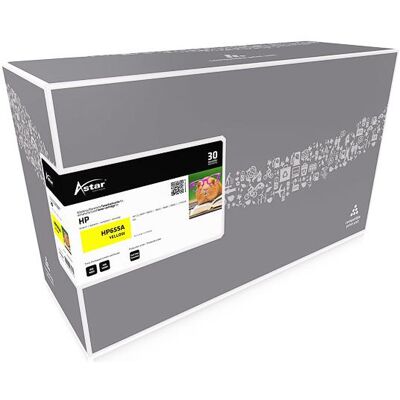 Astar, Toner, AS20208 HP CLJ MFP M681 CARTR YE - Unité de toner (Y) Astar, Toner, AS20208 HP CLJ MFP M681 CARTR YE - Unité de toner (Y)