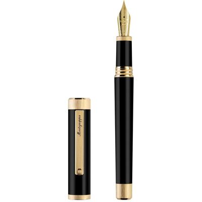 Montegrappa, Stylo, Stylo plume Iszei2iy mg, or jaune zéro, plume acier F (1x) Montegrappa, Stylo, Stylo plume Iszei2iy mg, or jaune zéro, plume acier F (1x)