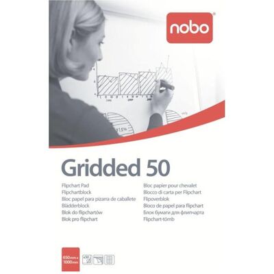 Nobo, Présentation : accessoires, Tableau de conférence, 50 feuilles Nobo, Présentation : accessoires, Tableau de conférence, 50 feuilles