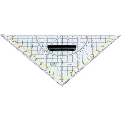 Linex, Règle, Géométrie du triangle (22.50 cm, Matières plastiques) Linex, Règle, Géométrie du triangle (22.50 cm, Matières plastiques)