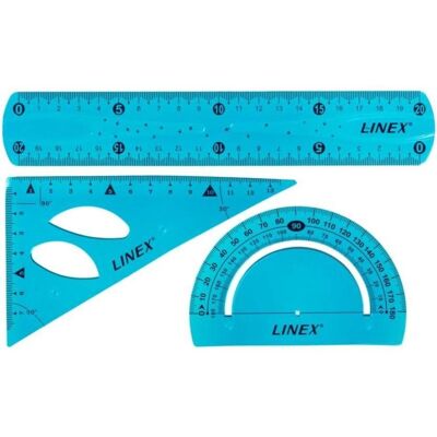 Linex, Règle, Set de règles (20 cm) Linex, Règle, Set de règles (20 cm)