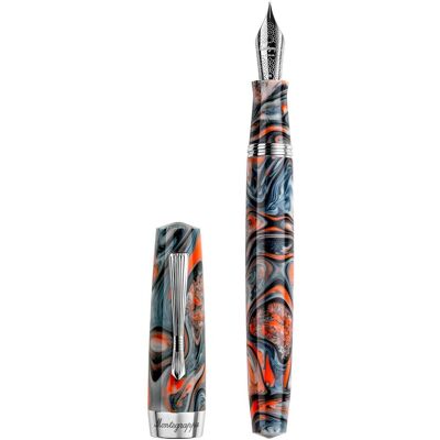 Montegrappa, Stylo, ISE2R2AR 1 MG STYLO PLUME, ELMO 02, CRODA ROSSA, PLUME ACIER F (1x) Montegrappa, Stylo, ISE2R2AR 1 MG STYLO PLUME, ELMO 02, CRODA ROSSA, PLUME ACIER F (1x)
