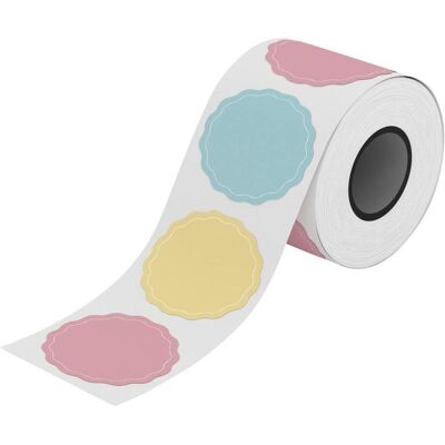 Niimbot, Rouleau d’étiquettes, Rouleau d'étiquettes 49 mm x 0,049 m, multicolores, 150 pièces, 1EA00878202, Univers (49 mm) Niimbot, Rouleau d’étiquettes, Rouleau d'étiquettes 49 mm x 0,049 m, multicolores, 150 pièces, 1EA00878202, Univers (49 mm)