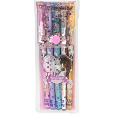 Magni, Stylo, DEPESCHE Miss Melody Gelroller Glitter 5 Stück (5x) Magni, Stylo, DEPESCHE Miss Melody Gelroller Glitter 5 Stück (5x)