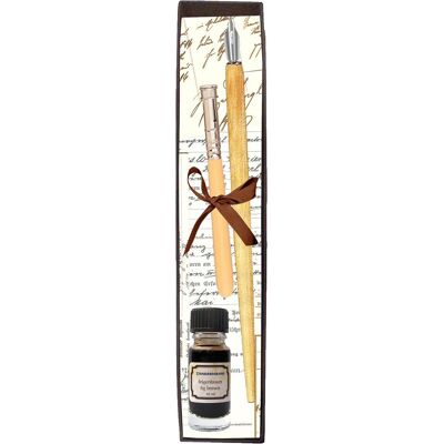 Standardgraph, Stylo, Kalligraphie-Set Combi Nat,Braun Federhalter+Verlängerer+Tinte10ml (1x) Standardgraph, Stylo, Kalligraphie-Set Combi Nat,Braun Federhalter+Verlängerer+Tinte10ml (1x)
