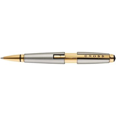 Cross, Stylo, Rollerball Edge Titan Matt, PVD Beschläge gold (1x) Cross, Stylo, Rollerball Edge Titan Matt, PVD Beschläge gold (1x)