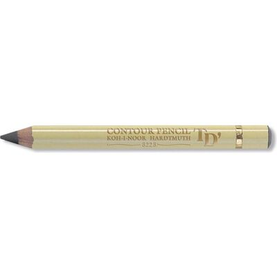 Koh-i-Noor, Écriture + dessin, Konturenstifte beige mit Schutzkappe - Strichfarbe Grau - 12er Pack (12x) Koh-i-Noor, Écriture + dessin, Konturenstifte beige mit Schutzkappe - Strichfarbe Grau - 12er Pack (12x)