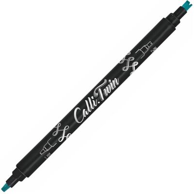 Online, Stylo, Callibrush Pen TWIN 3mm 18604/6 Turquoise Online, Stylo, Callibrush Pen TWIN 3mm 18604/6 Turquoise
