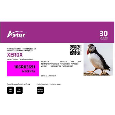 Astar, Toner, 106r03691 4 300 pages (M) Astar, Toner, 106r03691 4 300 pages (M)