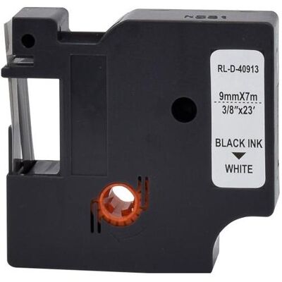 Neutral, Ruban d'étiquetage, DYMO D1 9mm NOIR-BLANC (0.90 cm, Blanc, Noir) Neutral, Ruban d'étiquetage, DYMO D1 9mm NOIR-BLANC (0.90 cm, Blanc, Noir)