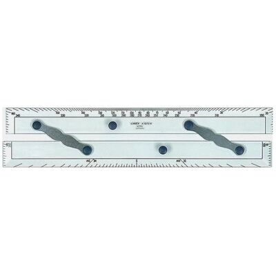 Linex, Règle, Règle parallèle 38cm (38 cm) Linex, Règle, Règle parallèle 38cm (38 cm)