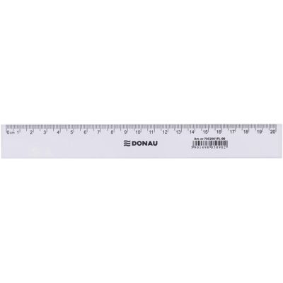 Donau, Règle, Règle 20cm, claire (20.50 cm) Donau, Règle, Règle 20cm, claire (20.50 cm)