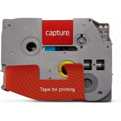 Capture, Ruban d'étiquetage, 24mm x 8m Black on Green Tape (2.40 cm, Rouge, Vert) Capture, Ruban d'étiquetage, 24mm x 8m Black on Green Tape (2.40 cm, Rouge, Vert)