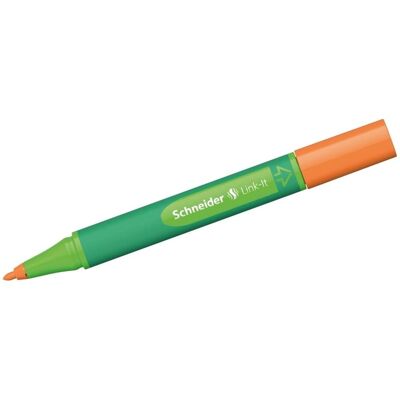 Schneider, Stylo, Feutres de coloriage - Link-It - Orange (1x) Schneider, Stylo, Feutres de coloriage - Link-It - Orange (1x)