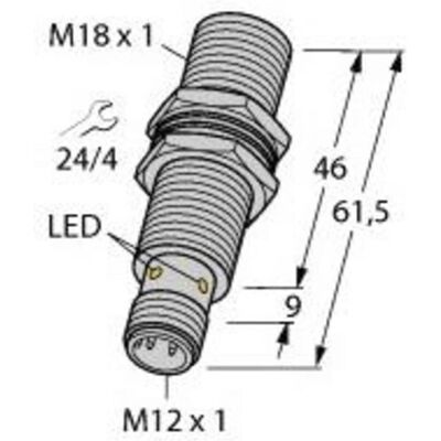 Turck Capteur inductif uprox+ BI8U-M18M-VN6X-H1141, Module électronique Turck Capteur inductif uprox+ BI8U-M18M-VN6X-H1141, Module électronique