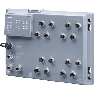 Siemens 6GK5216-0HA00-2TS6 Switch Ethernet Industriel - Géré, 12 Ports, IP65 Siemens 6GK5216-0HA00-2TS6 Switch Ethernet Industriel - Géré, 12 Ports, IP65