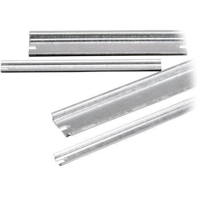 Fibox Rail non perforé Tôle d'acier 80 mm, Accessoires électroniques + boîtier, Argent Fibox Rail non perforé Tôle d'acier 80 mm, Accessoires électroniques + boîtier, Argent