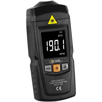 PCE Instruments PCE T 220 - Tachomètre à main sans contact PCE Instruments PCE T 220 - Tachomètre à main sans contact